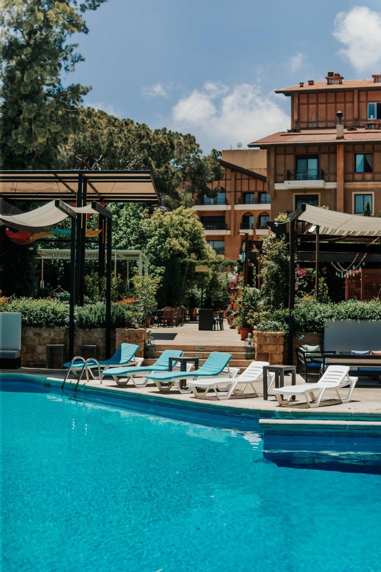 Printania Palace Hotel Brummana Exterior foto